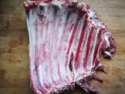 Make Burn lamb chops step 1