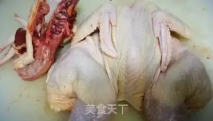 Make Christmas chicken step 4