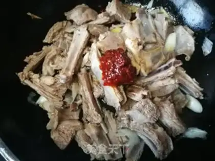 Make Burn lamb chops step 10