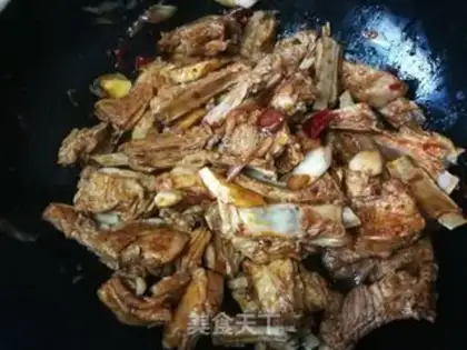 Make Burn lamb chops step 11
