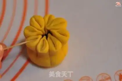 Make Carrot, bean bag step 7