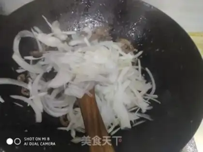 Make Sheep fried onions step 5