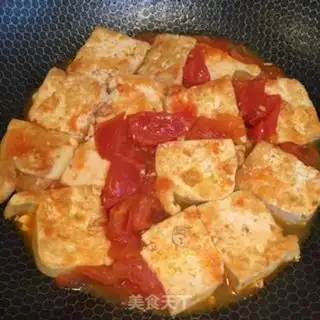 Make Tofu with tomatoes step 6