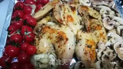 Make Christmas chicken step 19
