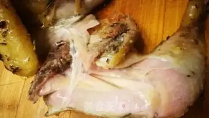 Make Christmas chicken step 22