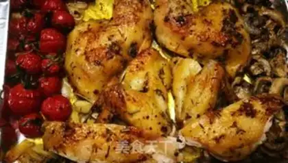 Make Christmas chicken step 23