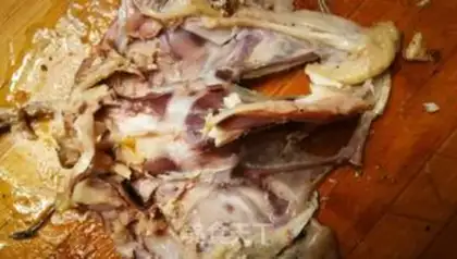 Make Christmas chicken step 25