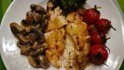 Make Christmas chicken step 26