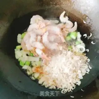 Make Radish shrimp step 3