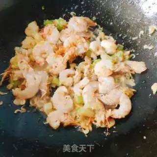 Make Radish shrimp step 4