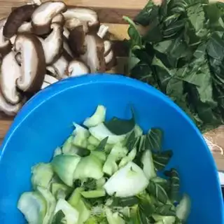 Make Yellow rice noodles step 2