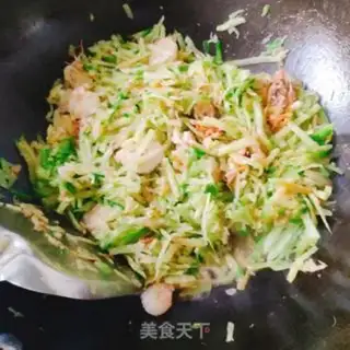 Make Radish shrimp step 5