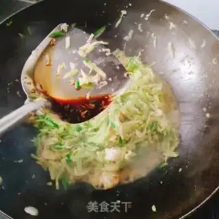 Make Radish shrimp step 6