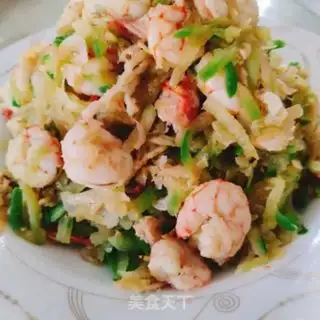 Make Radish shrimp step 8