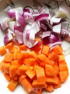Make Curry and curry step 1