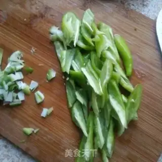 Make Spicy bean bubble step 1