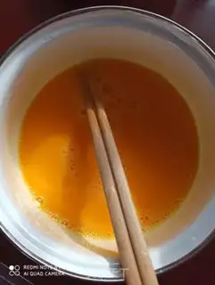 Make Shrimp eggs step 1