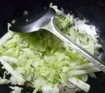 Make The mushrooms and the cabbage step 6
