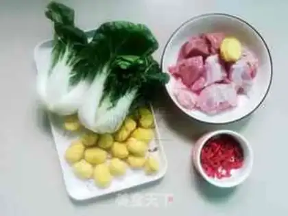 Make Chestnut cabbage step 0