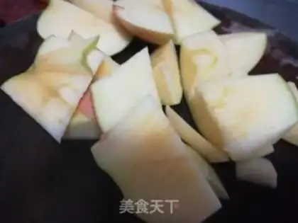 Make A mountain apple step 2