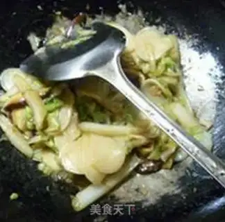 Make The mushrooms and the cabbage step 10
