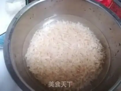 Make radish and rice step 0