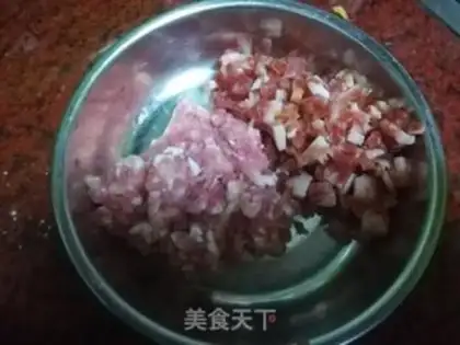 Make radish and rice step 1