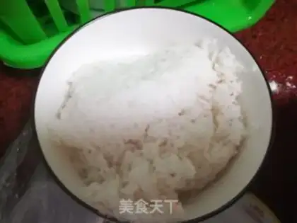 Make radish and rice step 2