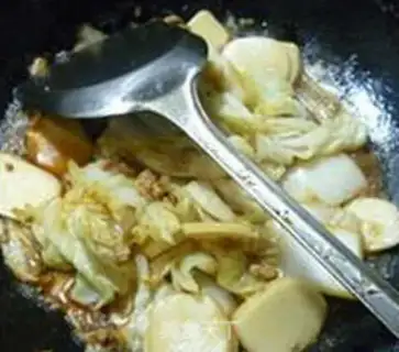 Make The meatloaf and the cabbage step 8