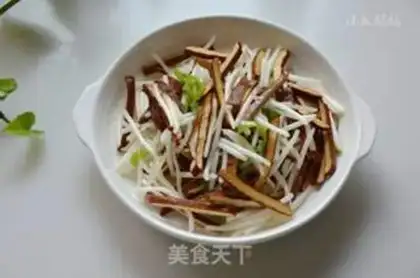 Make Pepper bean sprouts step 6