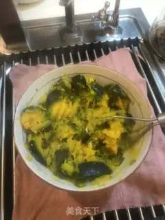 Make Pumpkin sauce pasta step 7