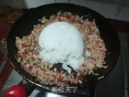 Make radish and rice step 6