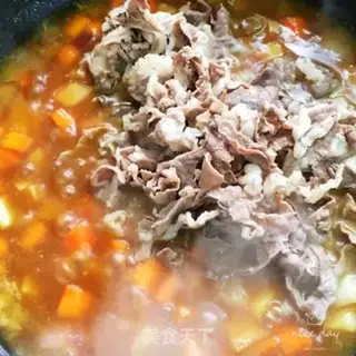 Make Curry fat cow step 9