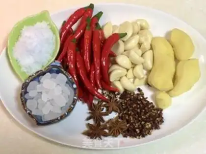 Make Sichuan pickles step 1