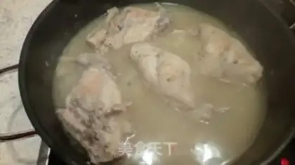 Make Dragon-earth mustard rabbit leg step 11