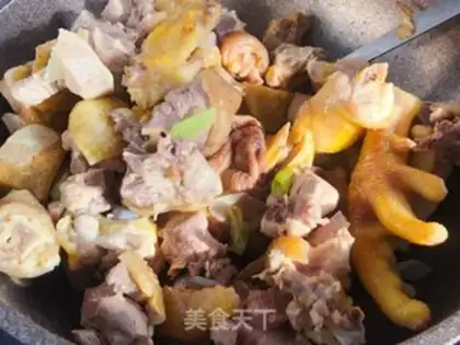 Make Spicy chicken step 1