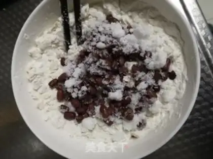Make Red bean cake step 1