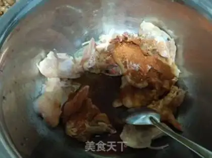 Make Chicken fork step 1