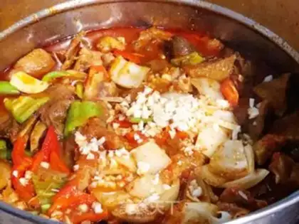 Make Spicy chicken step 8