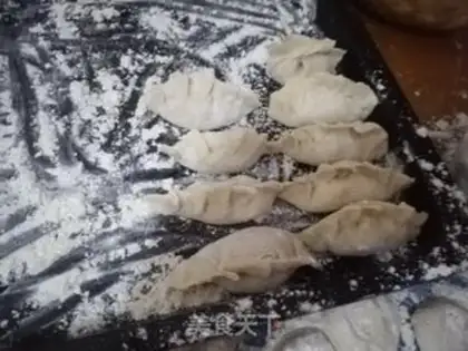 Make Shrimp dumplings step 12
