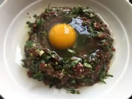 Make Steam beef eggs step 7