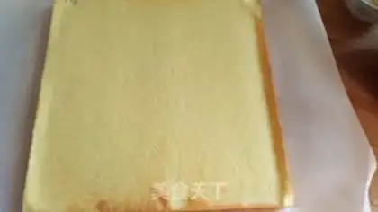 Make Orange Cake roll step 13