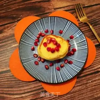 Make Pomegranate orange muffins step 7