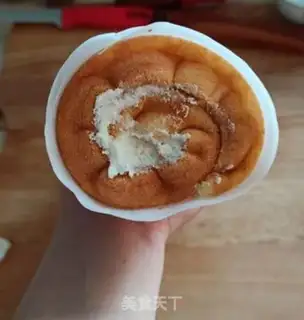 Make Orange Cake roll step 17