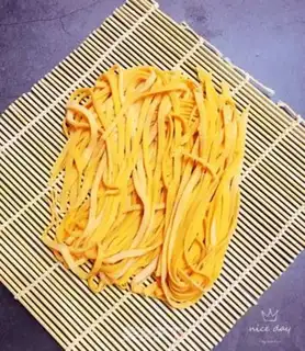 Make Carrot egg paste step 8