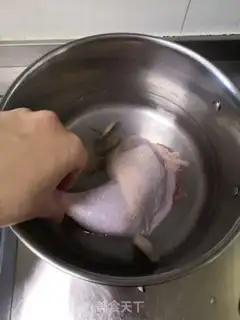 Make Frozen chicken step 1