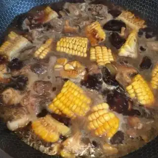 Make Frozen corn and chicken legs step 5