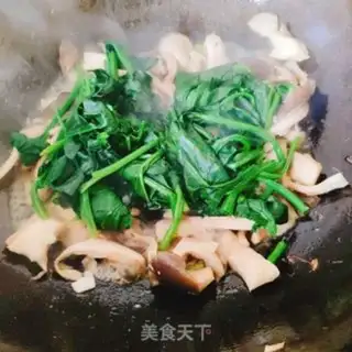 Make Mushroom spinach powder step 5
