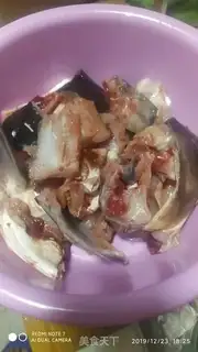 Make Fish head step 1
