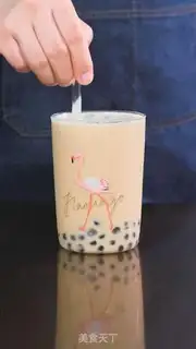 Make Pearl milk tea step 9